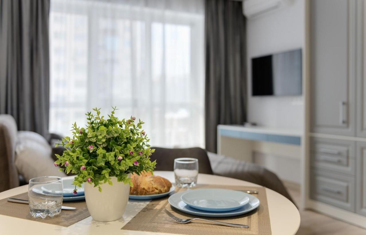 Modern New Cozy Apartment Kvartet Railway Station Kiev Eksteriør bilde