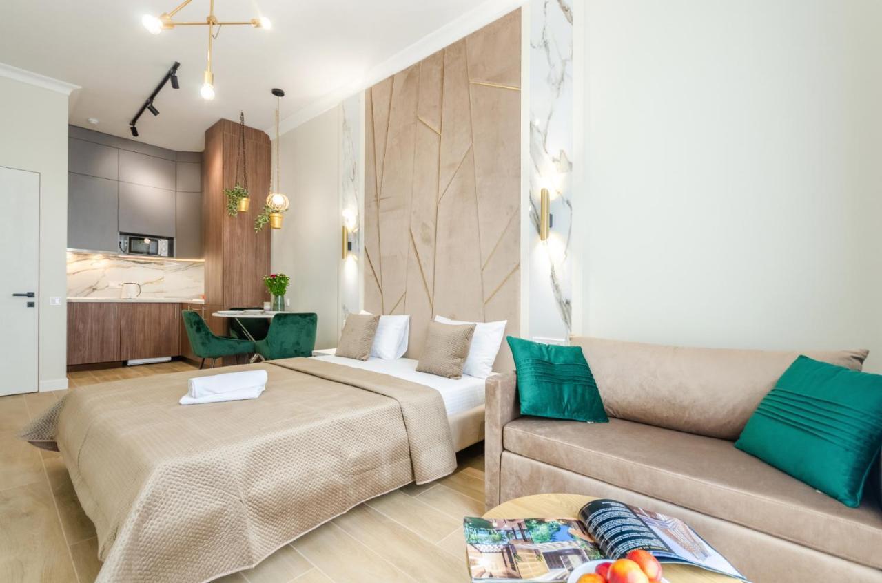Modern New Cozy Apartment Kvartet Railway Station Kiev Eksteriør bilde