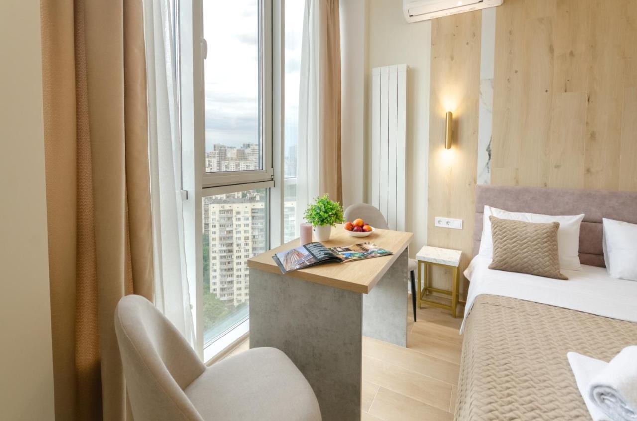 Modern New Cozy Apartment Kvartet Railway Station Kiev Eksteriør bilde