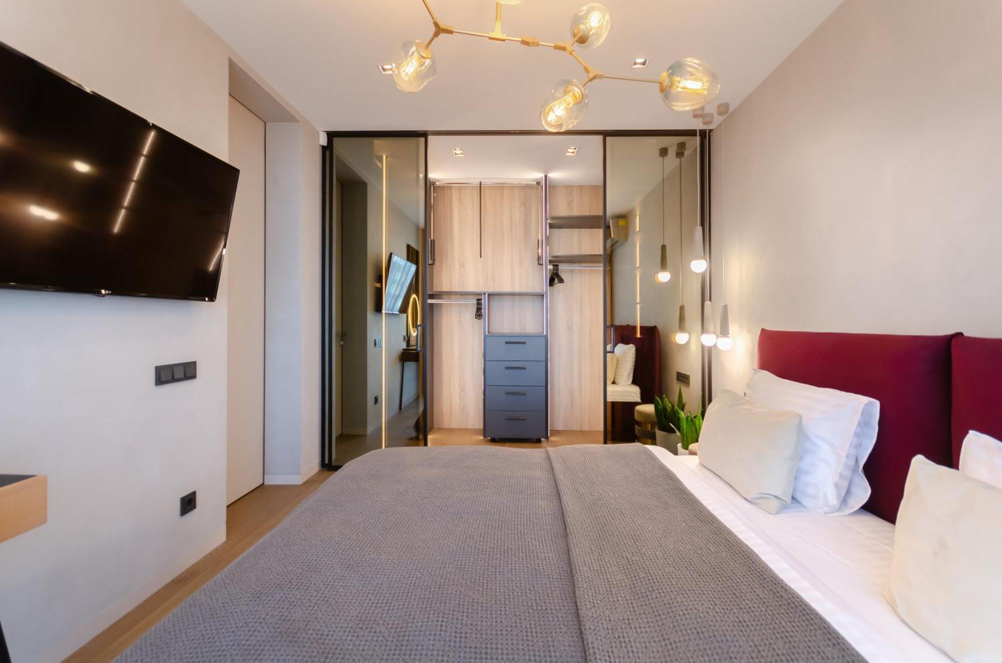Modern New Cozy Apartment Kvartet Railway Station Kiev Eksteriør bilde