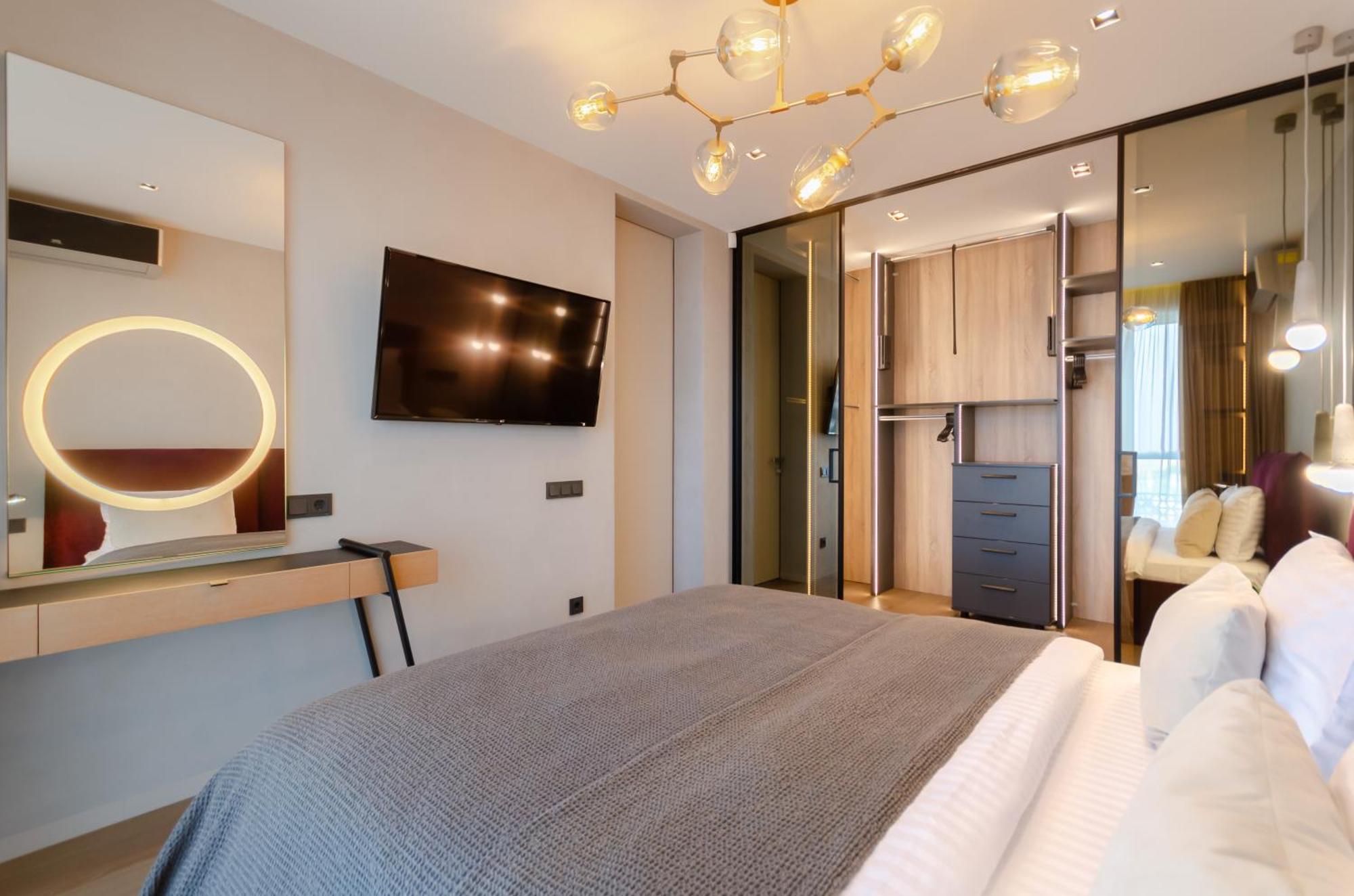 Modern New Cozy Apartment Kvartet Railway Station Kiev Eksteriør bilde