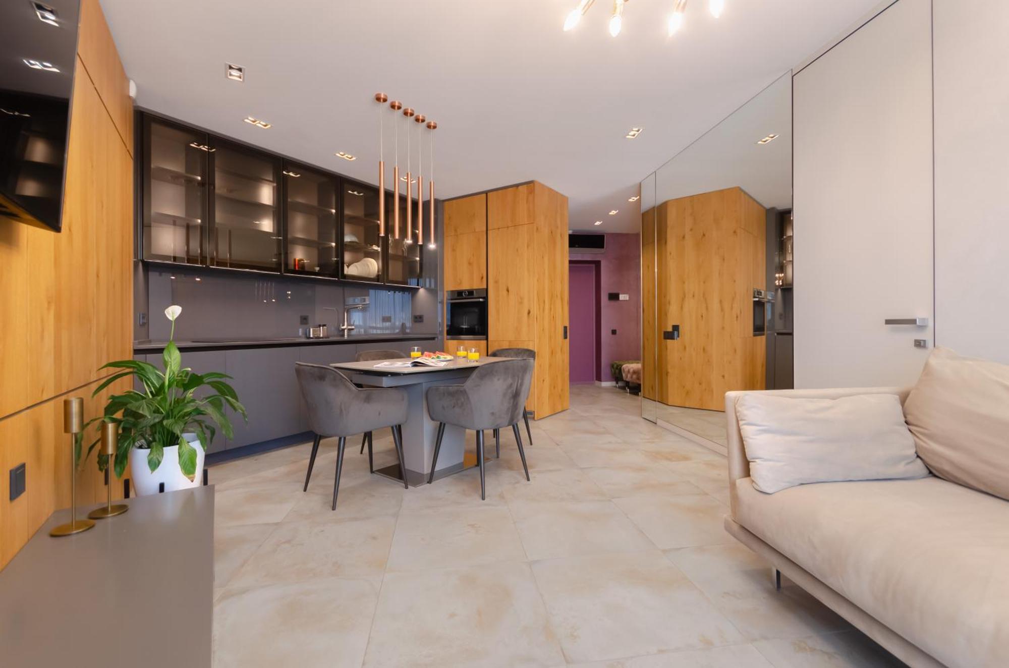 Modern New Cozy Apartment Kvartet Railway Station Kiev Eksteriør bilde