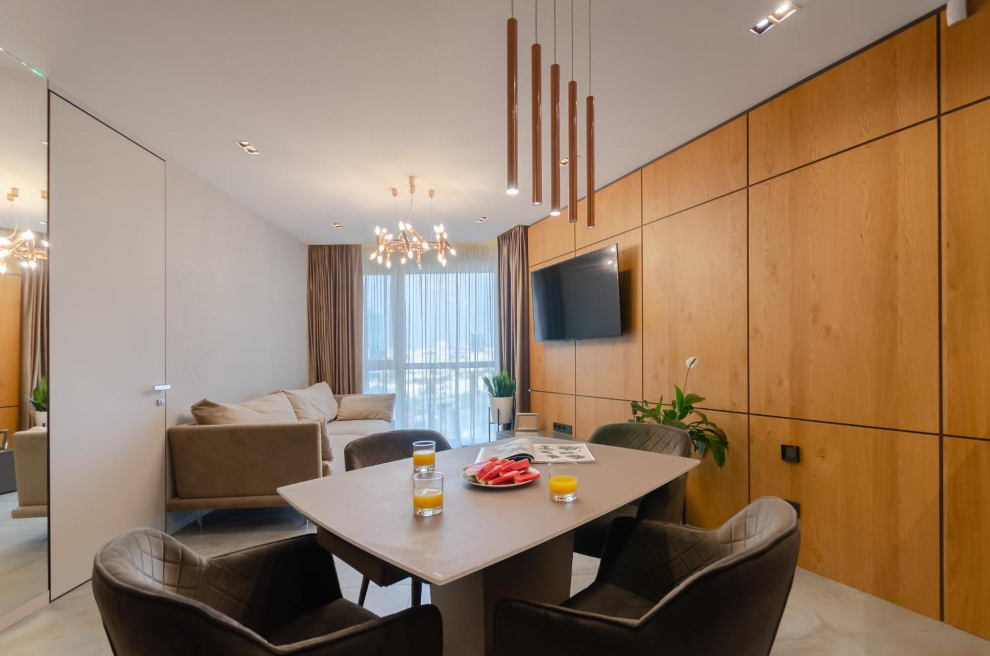 Modern New Cozy Apartment Kvartet Railway Station Kiev Eksteriør bilde